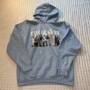 Taylor Swift Limited Edition Official Midnights Era Hoodie Blue